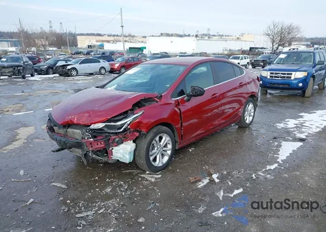 2019 Chevrolet Cruze Lt from USA, damaged, VIN 1G1BE5SM4K7122872